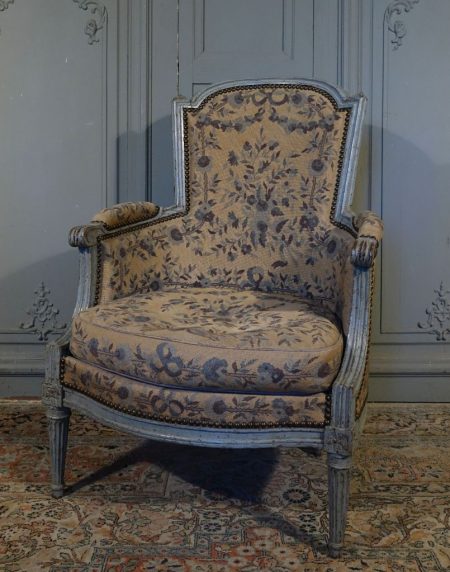bergère Louis XVI anse panier 1