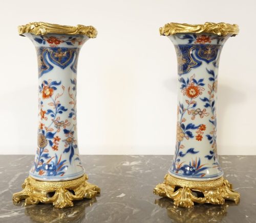 paire vases cornets 1