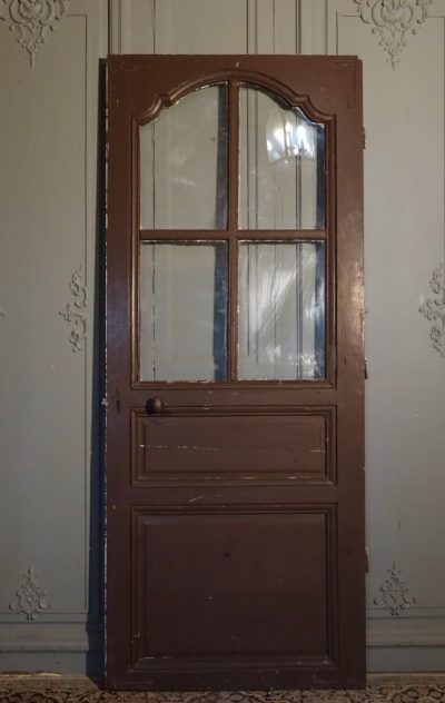 porte vitrée Louis XV 1